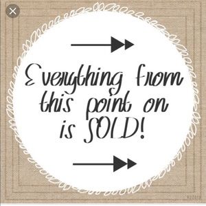 Sold beyond this point- Thank you